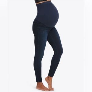 SPANX Maternity Navy Leggings